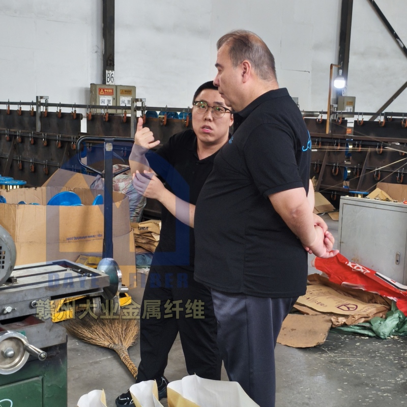 大業(yè)金屬今日迎來國際友人的參觀考察，感謝他的信任和支持
